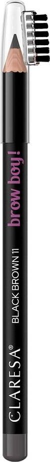Claresa Brow Boy! kredka do brwi 11 Black Brown 1.15g
