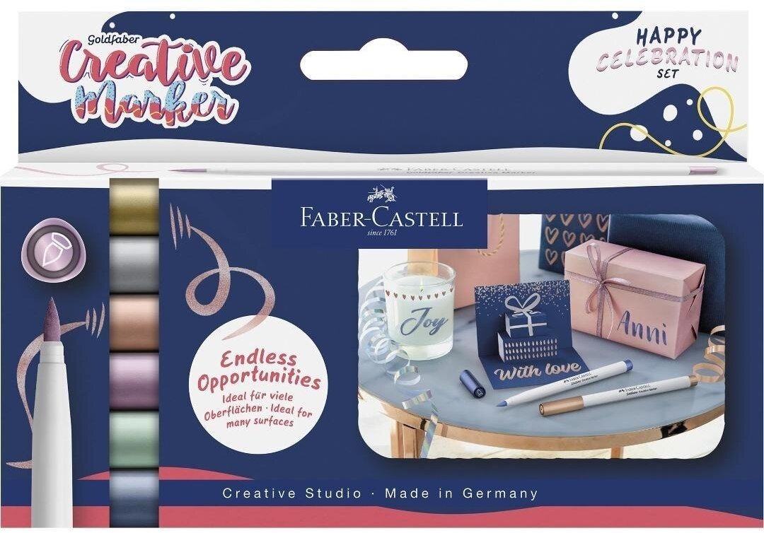 Faber-Castell Pisak kreatywny goldfaber 6 kolory