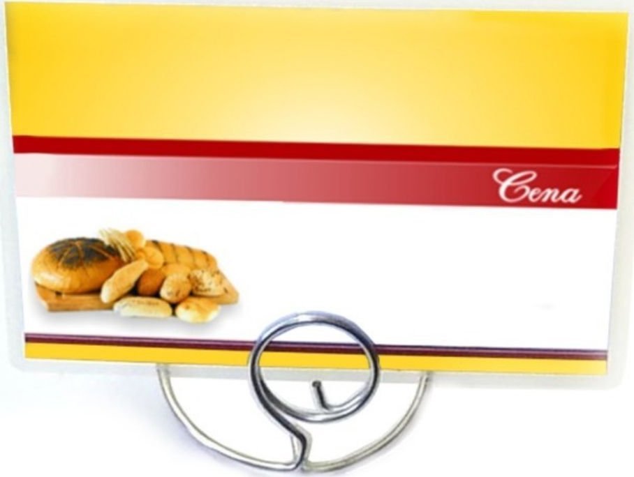 StudioCen Cenówki,etykiety laminowane DO PIECZYWA 50szt.