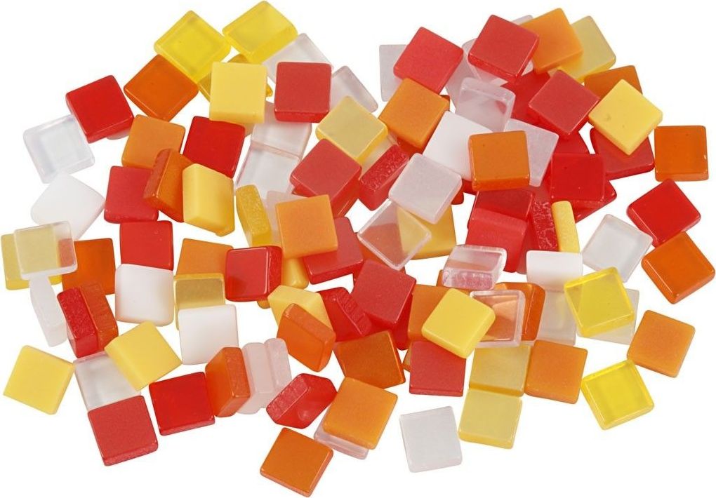 Creativ Company Mozaika Żółto-Pomarańczowa 5x5mm