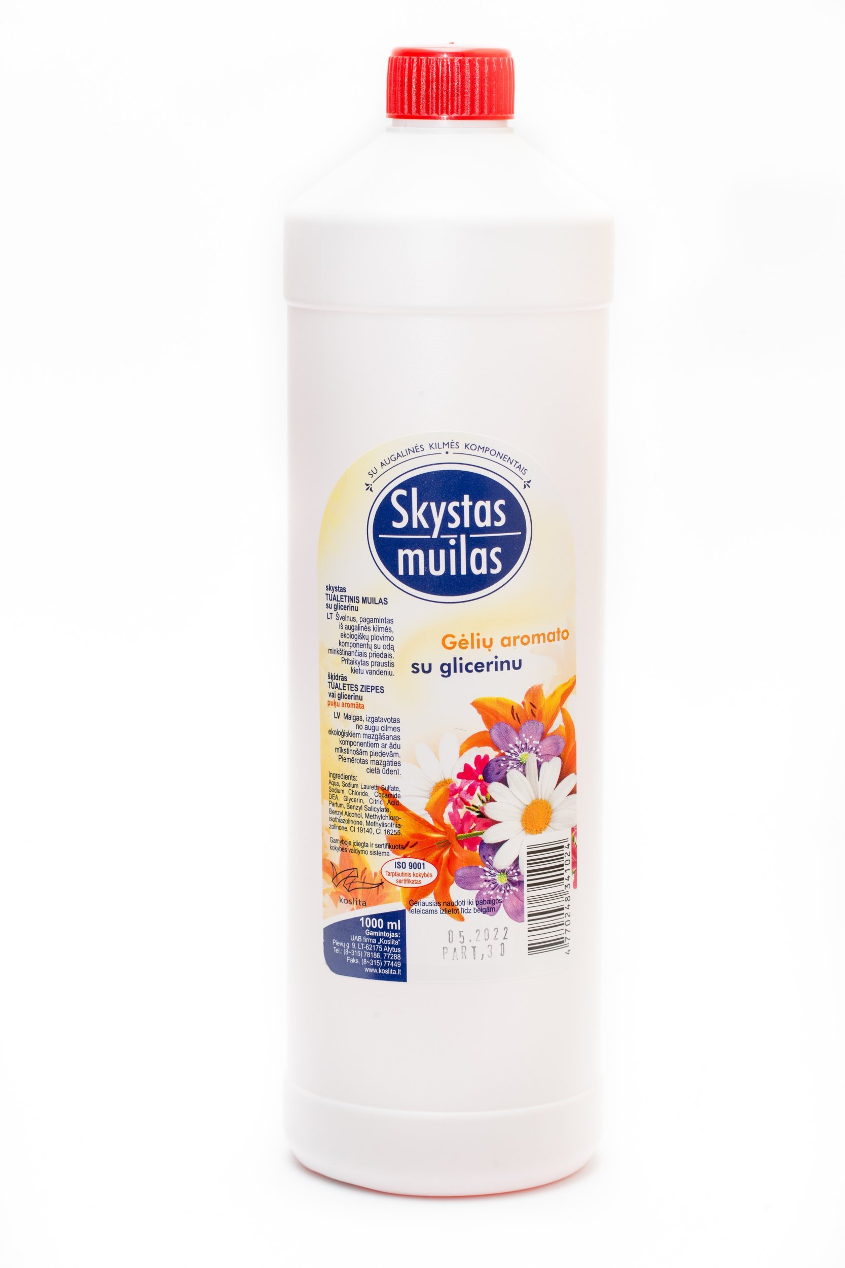 LIQUID SOAP FLOWER AROM WITH GLIC 1000ML