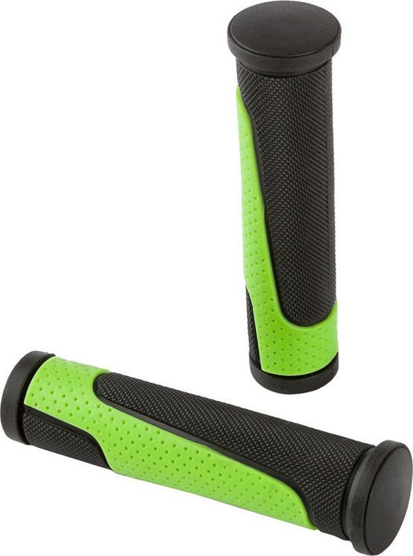 Accent Chwyty kierownicy COMET 2D czarno-zielone 125 mm
