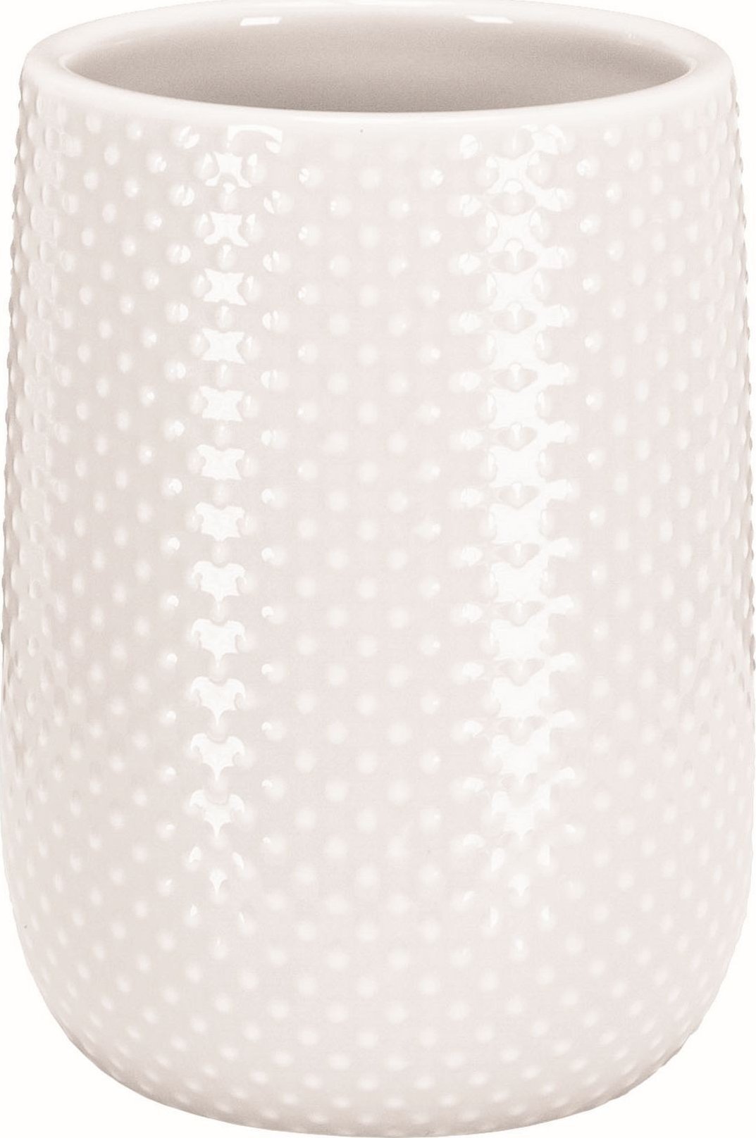 Kleine Wolke Kleine Wolke Dotty Kubek łazienkowy biały