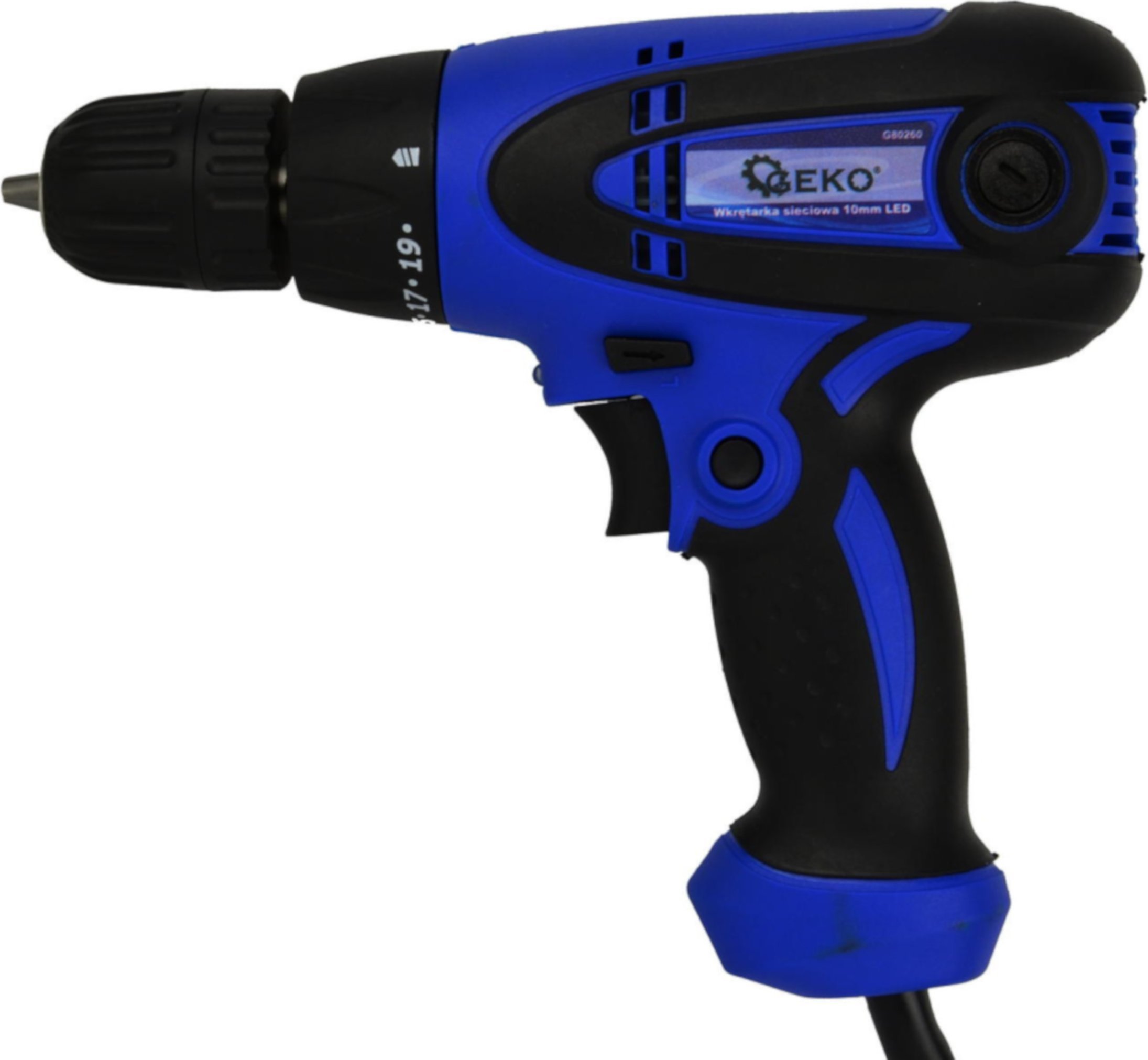 Wiertarka Geko Wkrętarka sieciowa 230V 10mm LED/ GEKO (10)