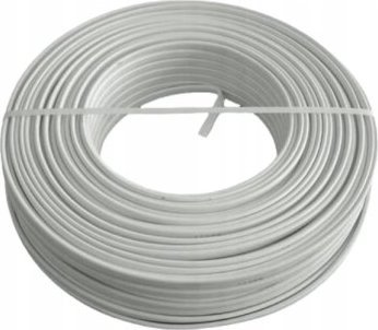 AKS Kabel przewód elektryczny 2x0,75mm 10m OMYp