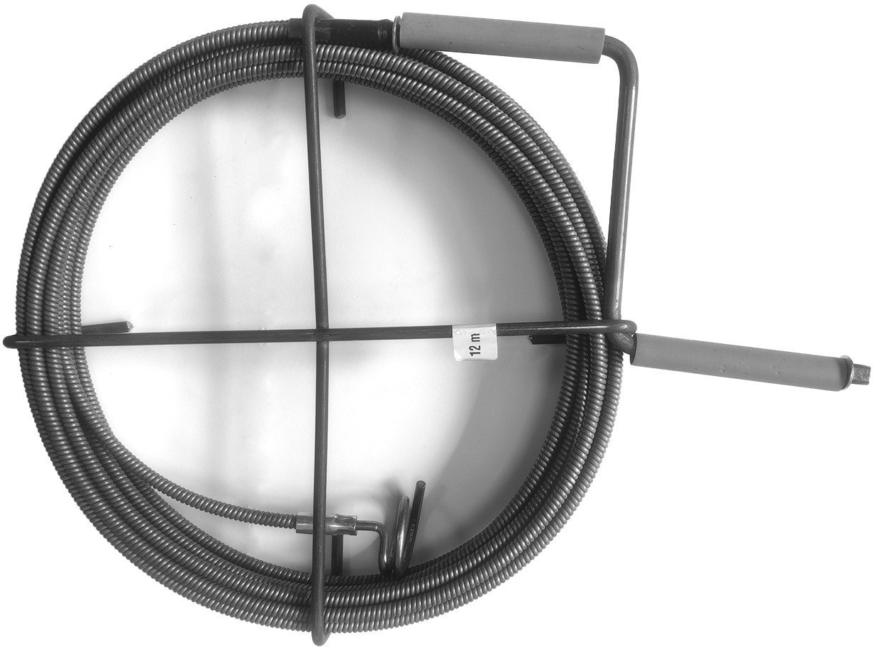 DRAIN CLEANING ROD 12 M WITH DRILL