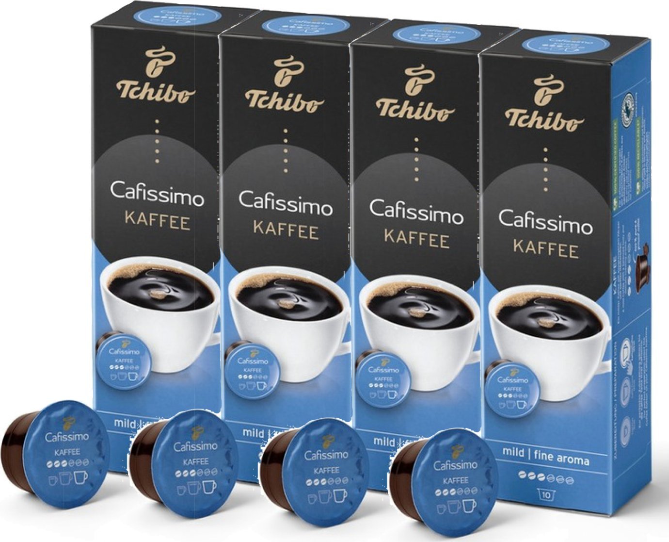 Tchibo Kapsułki Cafissimo Coffee Mild 4x10 szt.