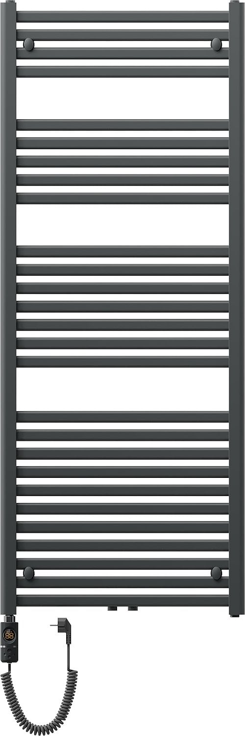 Grzejnik łazienkowy Hydroland GRZEJNIK ŁAZIENKOWY KUMIKO 1150X540 ANTRACYT 517W // GRŁ-G/K-1150X540-A
