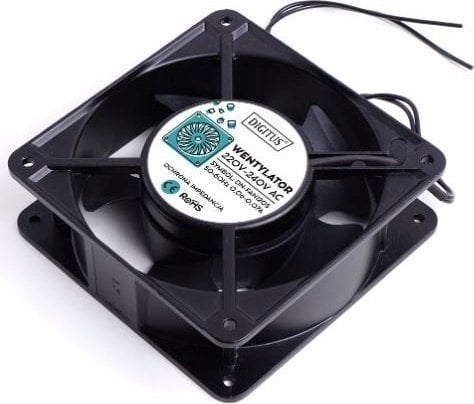 Digitus Wentylator 220V AC 38mm łożysko ślizgowe DN-FAN120S