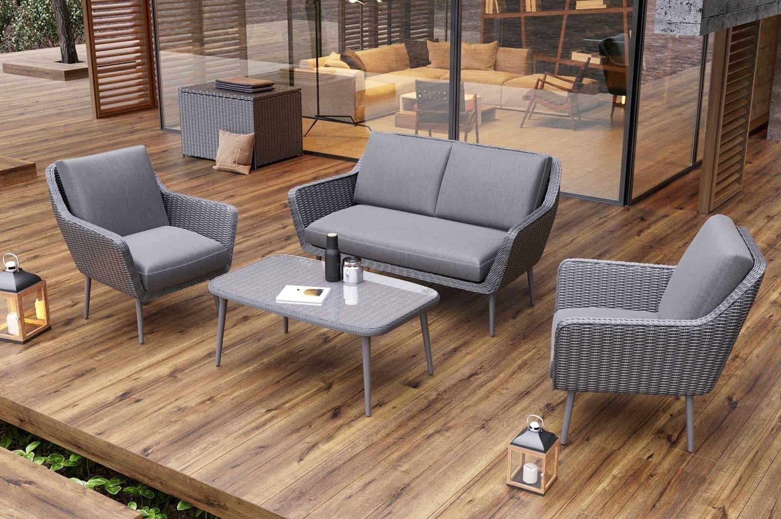 Oltre Meble ogrodowe MONZA royal szare