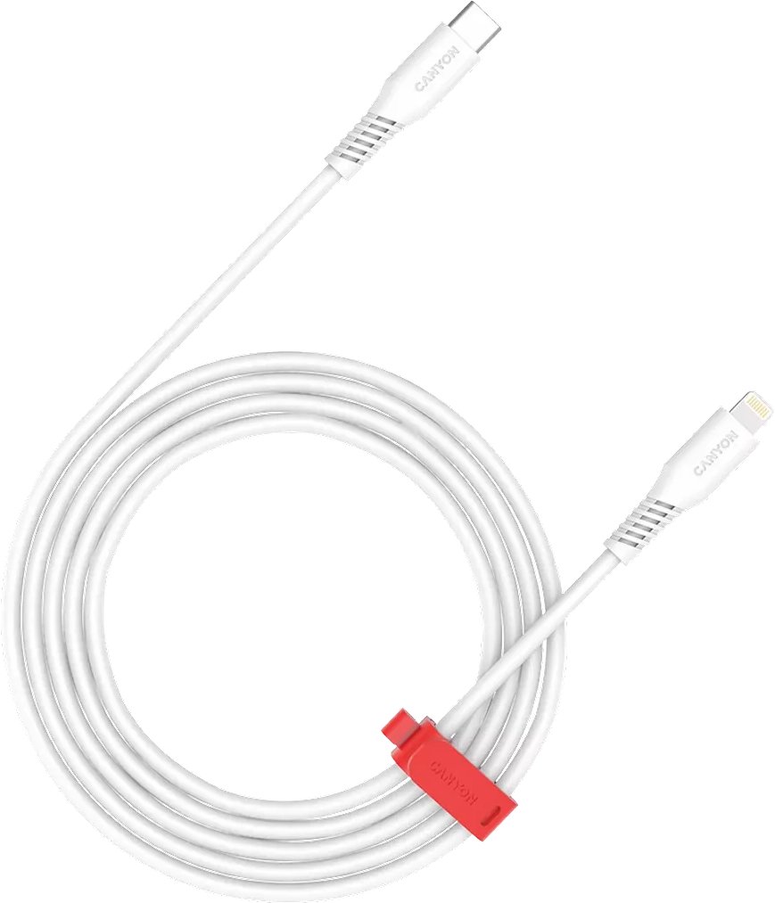 Kabel USB C2G USB-C - Lightning 1.2 m Biały