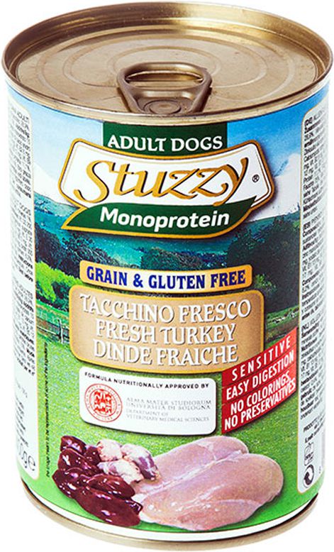 Stuzzy Stuzzy Monoprotein Indyk Puszka 400g