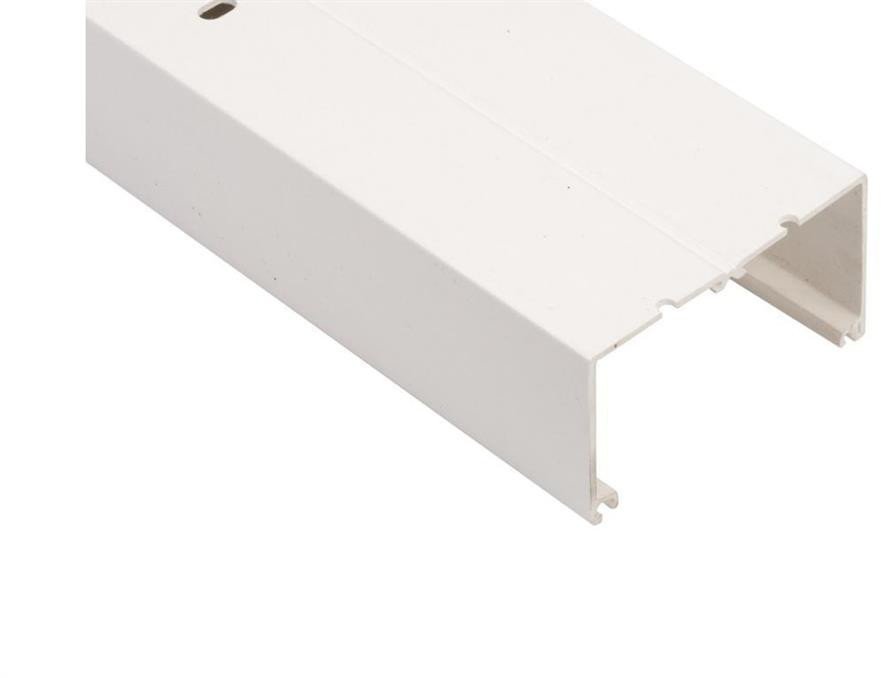 Kanał instalacyjny bez pokrywy KIO 85x50mm zatrzakowy biały 330210 /2m/