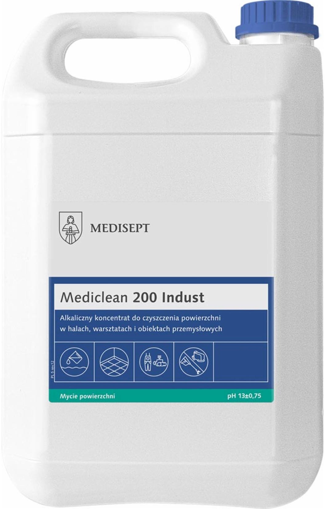 MED-200INDUST - Alkaliczny koncentrat do czyszczenia powierzchni, Mediclean 200 Indust 1 L
