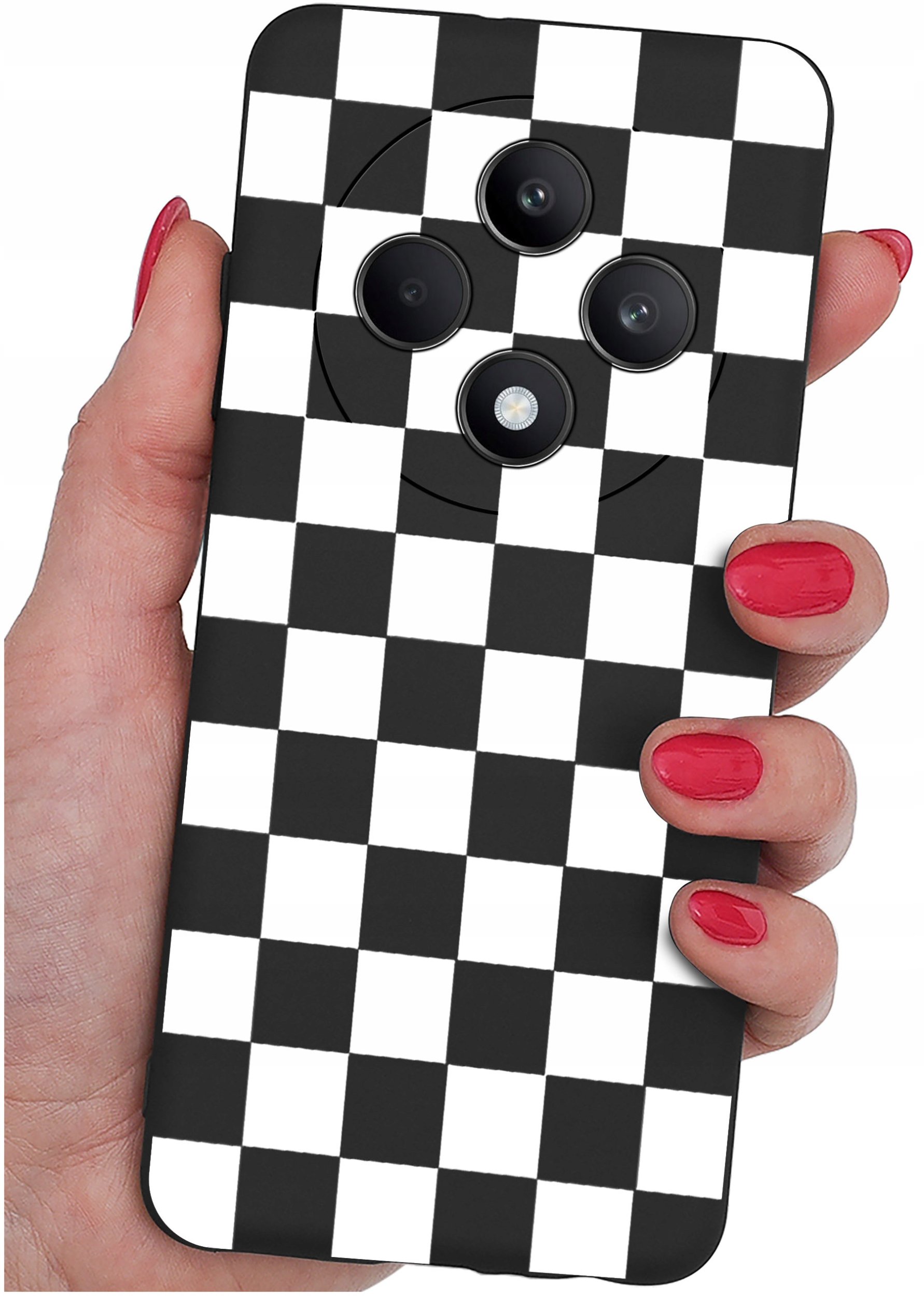 Etui do Oppo Reno 12 F 5G | 12 FS 5G WZORY |SILIKONOWE MATT CASE + SZKŁO 9H