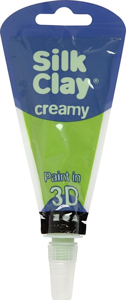 Creativ Company Pasta Silk Clay 35 ml Jasno Zielona