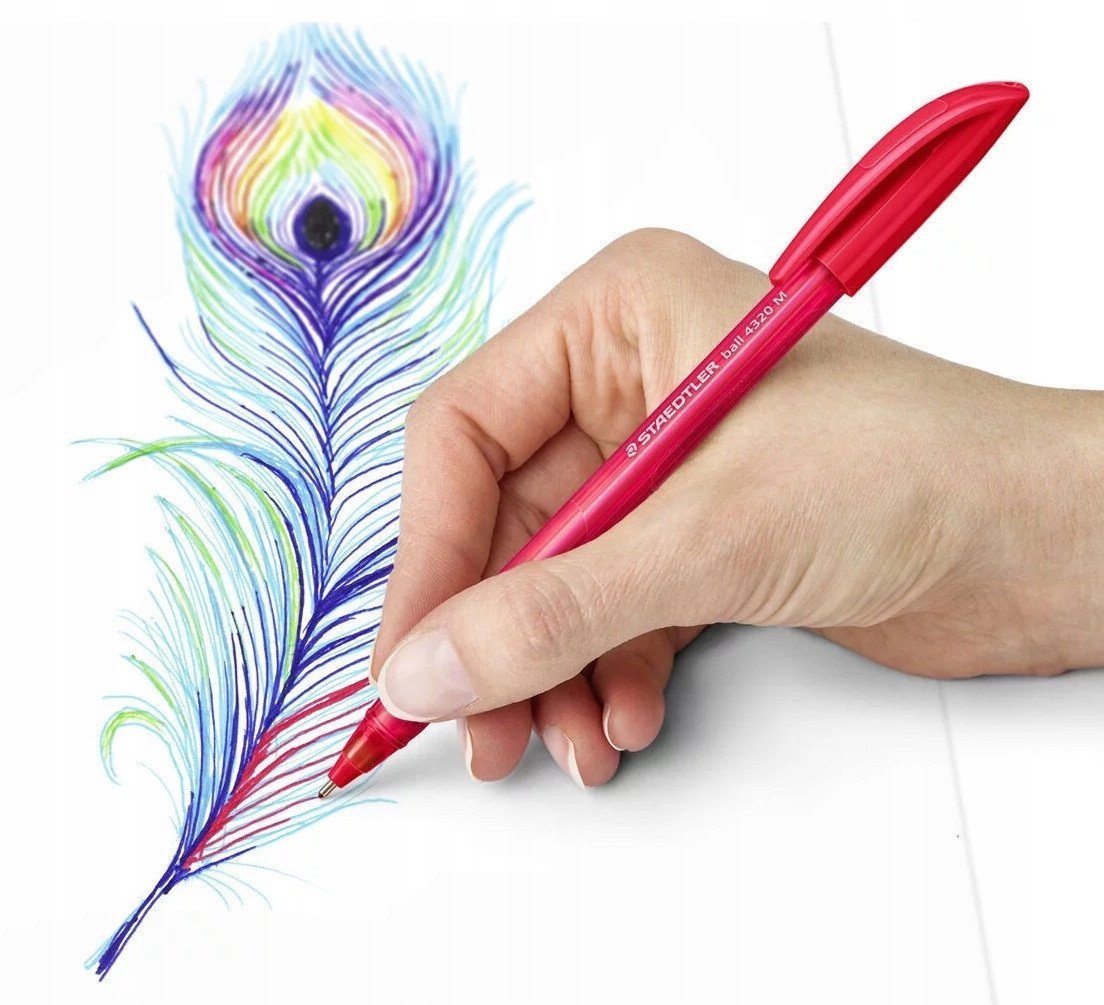 STAEDTLER Kugelschreiber ball 4320 M 10ST