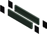 Schneider Cokół do obudów część czołowa 100 x 500mm (NSYSPS5100)