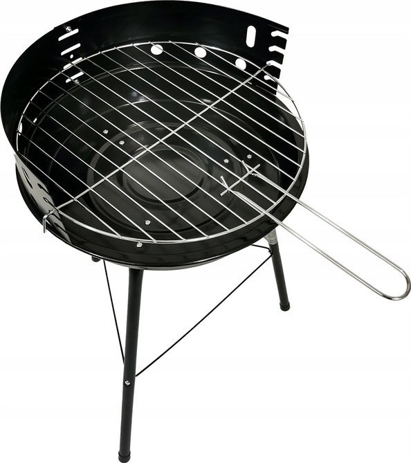 kontrast Grill węgowy BBQ tursytyczy ruszt regulowany 1007