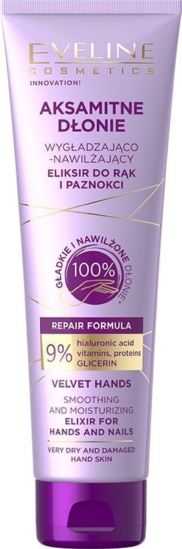 Eveline Cosmetics Aksamitne Dłonie nawilżająco-wygładzający krem do rąk 75ml