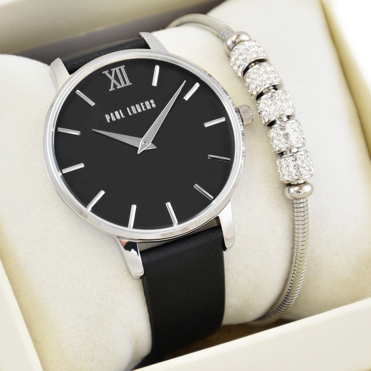 Zegarek Paul Lorens Zestaw damski zegarek MARICA-1A1 + bransoletka