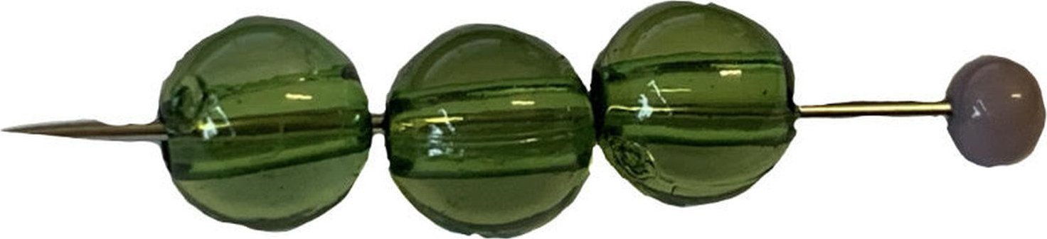 kufer-pasmanteria.pl Korale Akrylowe Kula 10mm (14szt) J. Zielony