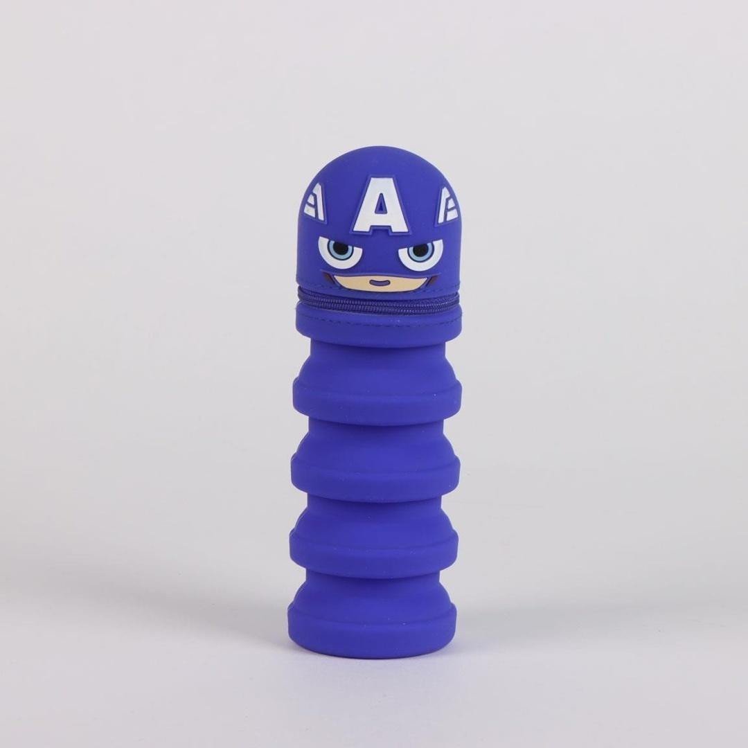 Piórnik gumowy rozkładany Kapitan Ameryka