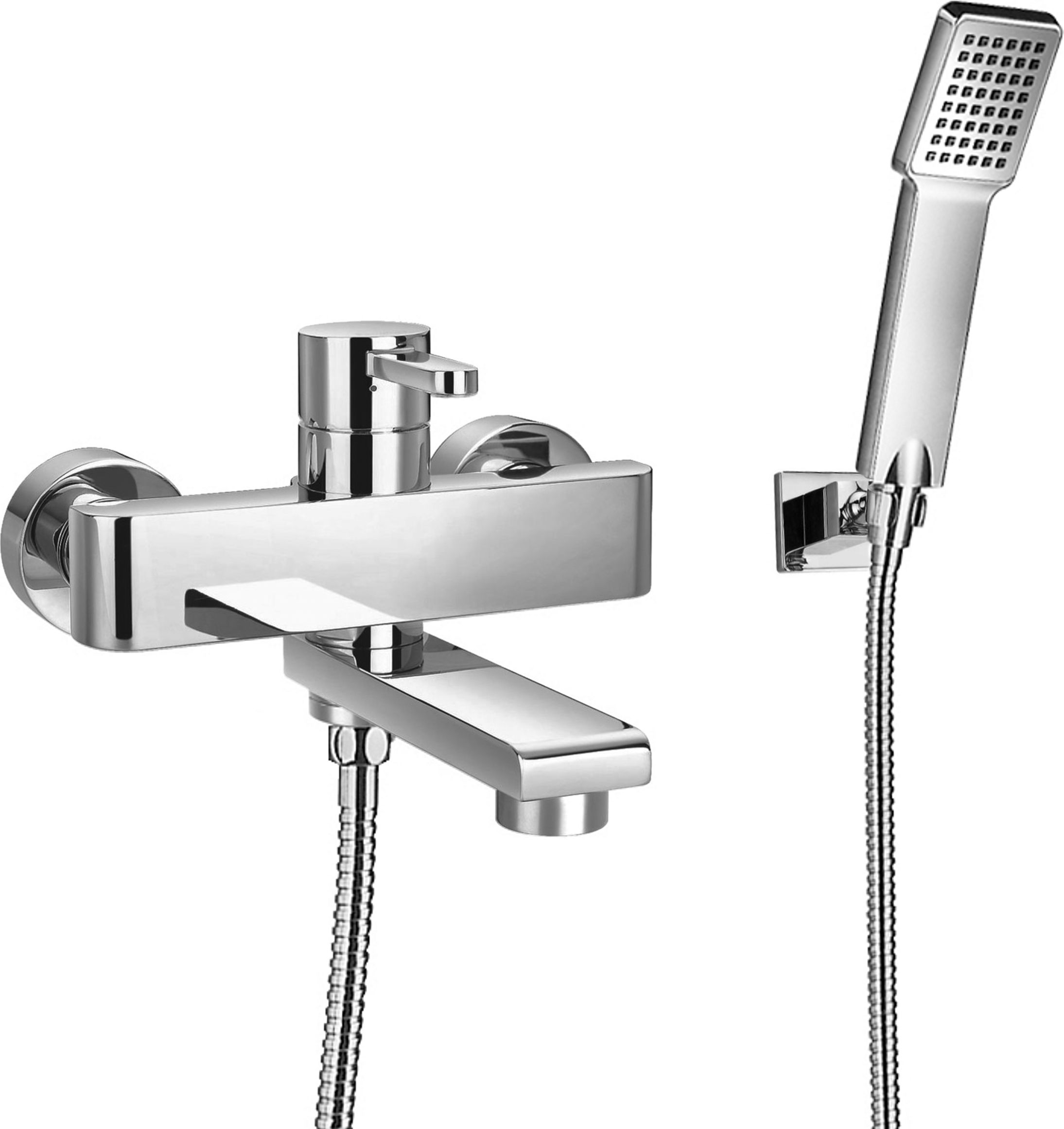 Bateria wannowa Omnires Darling ścienne chrom (DA5031)