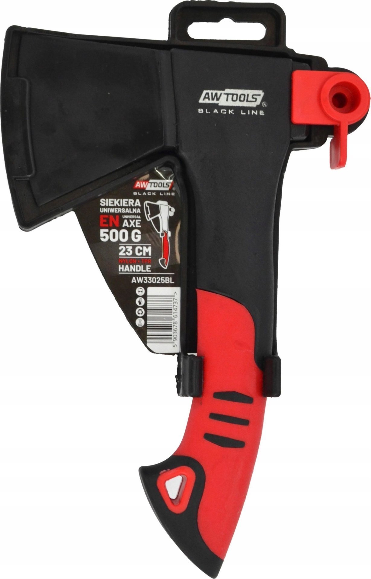 AWTools AWTOOLS SIEKIERA PEŁNY KOMPOZYT 500g BLACK LINE