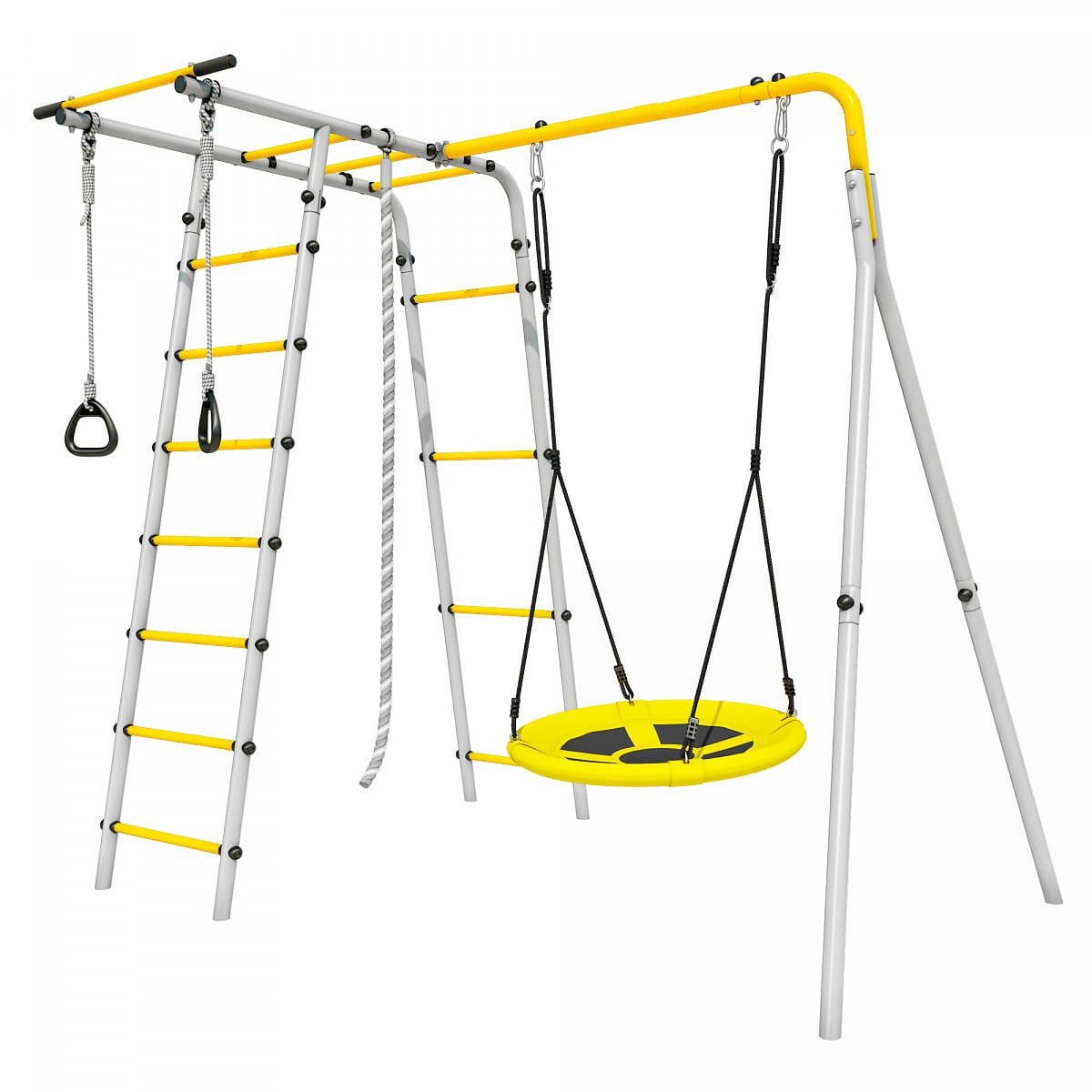 Plac zabaw Leśna Polanka | Drabinki Lina Bocianie gniazdo 100 kg