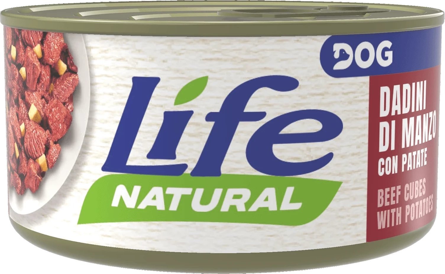 Life Dog Natural Karma dla Psa Wołowina Ziemniaki 90g