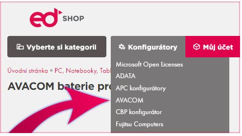 Bateria Avacom bateria - HP ELITEBOOK 9470M LI-POL 14,8V 3400MAH/50WH