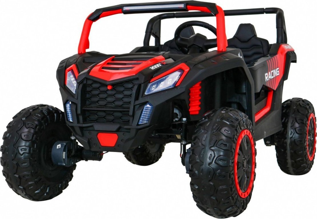 Ramiz Buggy na akumulator ATV 4x200W 24V Racing 4x4 Czerwony