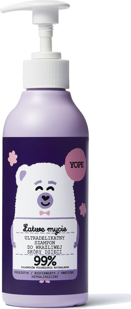 Yope Yope Ultradelikatny szampon do mycia wrażliwej skóry dzieci 300ml