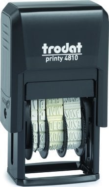 Trodat trodat Datumstempel Printy NL schw + Kissen schw 4810