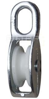 Bloczek do lin stały pojedynczy 30mm