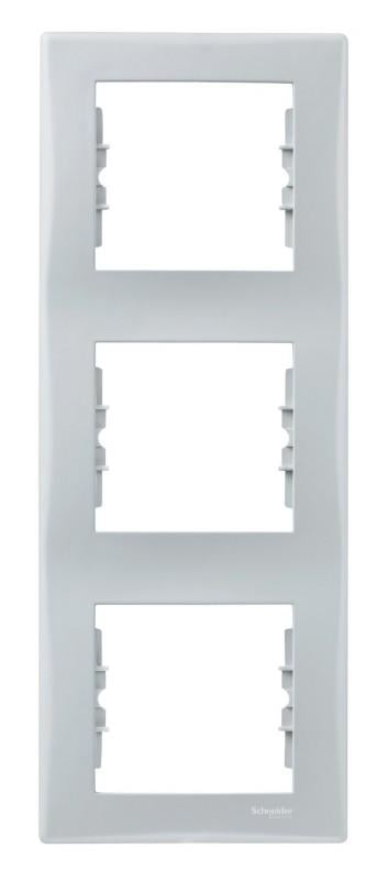 Schneider Electric Ramka potrójna Sedna miętowy szary SDN5801333