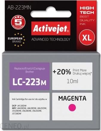 Tusz Activejet tusz AB-223MN Supreme / LC223M (magenta)