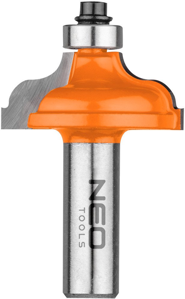 Frez kształtowy z łożyskiem, zaokrąglający, TCT, 38.6 x 15.9 mm, trzpień 12 mm