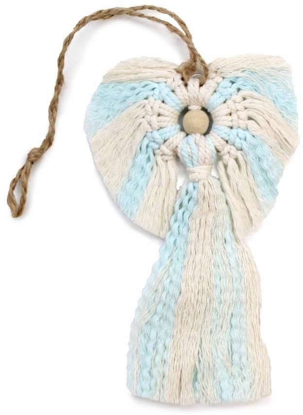 Aniołek Makrama - Opiekun (dla chłopca)