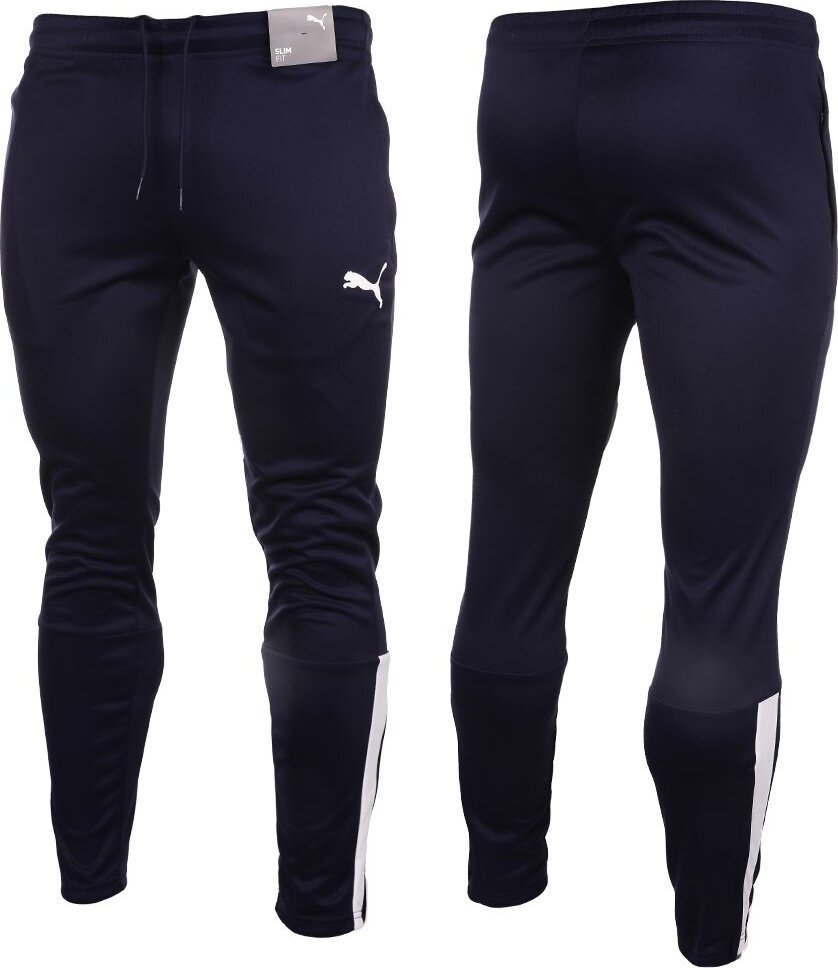 Puma Spodnie męskie Puma teamLIGA Training Pants granatowe 657242 06 XL