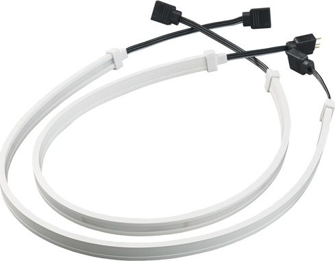 SilverStone Dwustronne paski LED ARGB LS04 2szt. (SST-LS04)