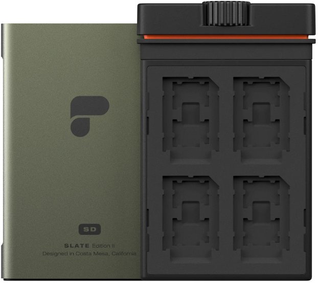 Czytnik POLARPRO Memory Card Case Slate SD Edition II Green