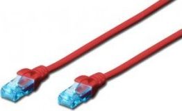 Digitus DIGITUS CAT 5e U-UTP patch cable PVC AWG 26/7 length 25m color red