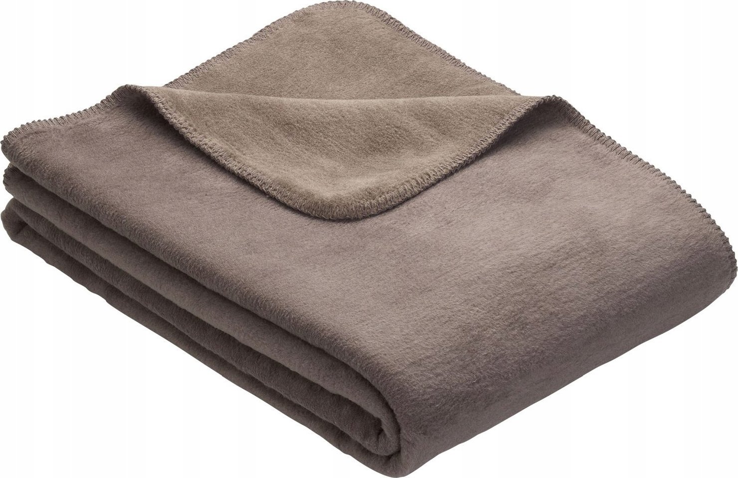Ibena Ibena Uni Doubleface blanket Dublin espresso/brown 150x200cm