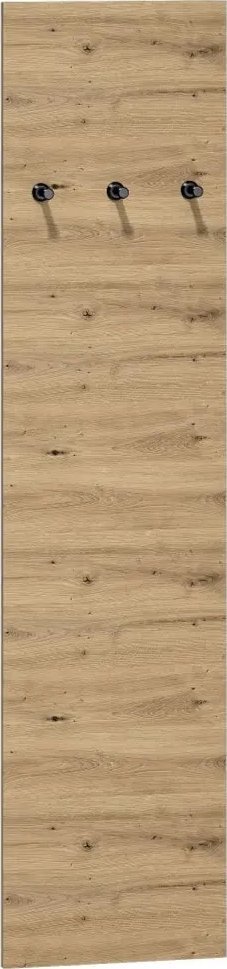 ML Meble Wieszak do przedpokoju NIKOLA 35 dąb artisan ML MEBLE