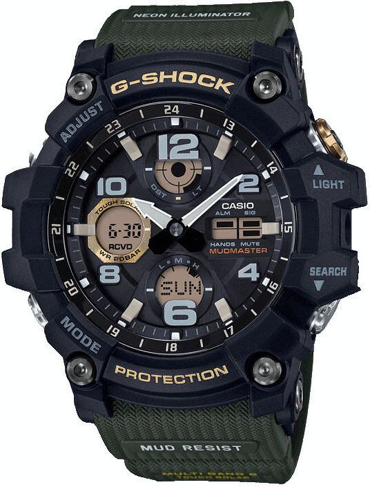 Zegarek Casio Męski GWG-100-1A3ER G-Shock Mudmaster