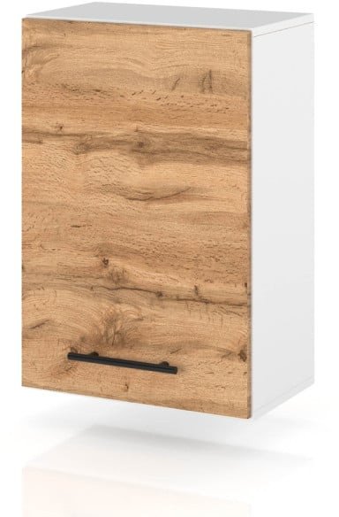 szafka kuchenna wisząca modułowa z uchwytami drewniana 45cm spremium wotan