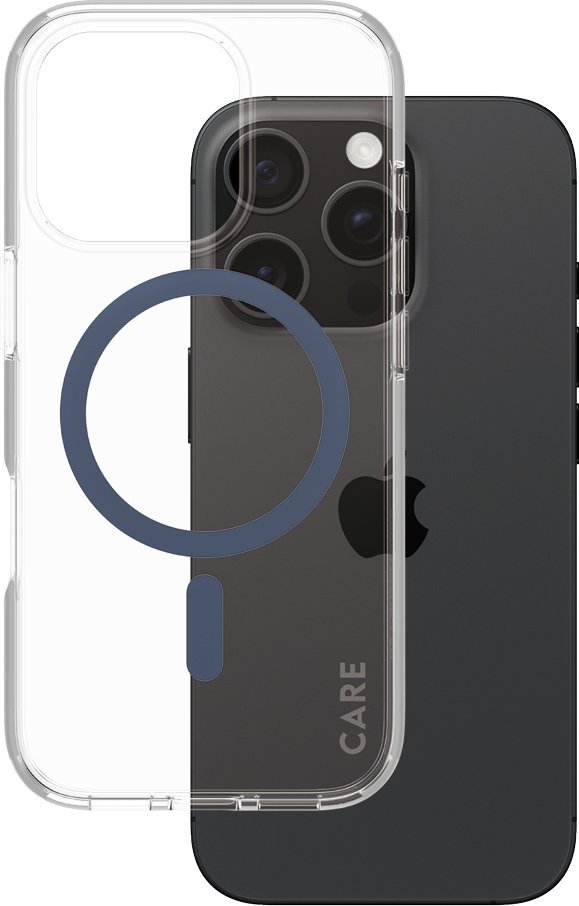 PanzerGlass CARE Case Flagship Blue MagSAFE iPhone '24 6.3" Pro