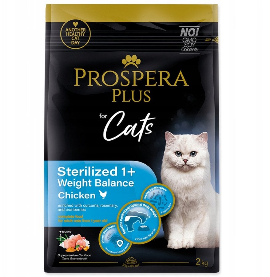 Prospera Plus Sterilized 1+ Weight balance 2kg (sterilizuotoms svorio reguliavimui)